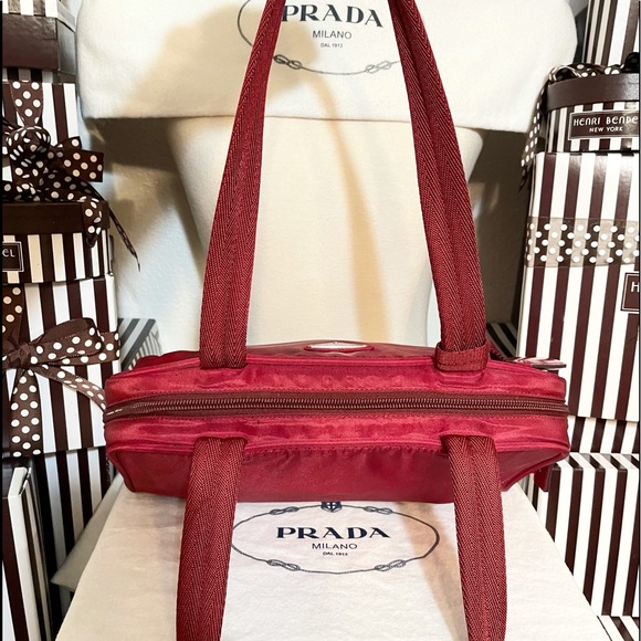 PRADA TESSUTO ROSSO - Picture 9 of 16